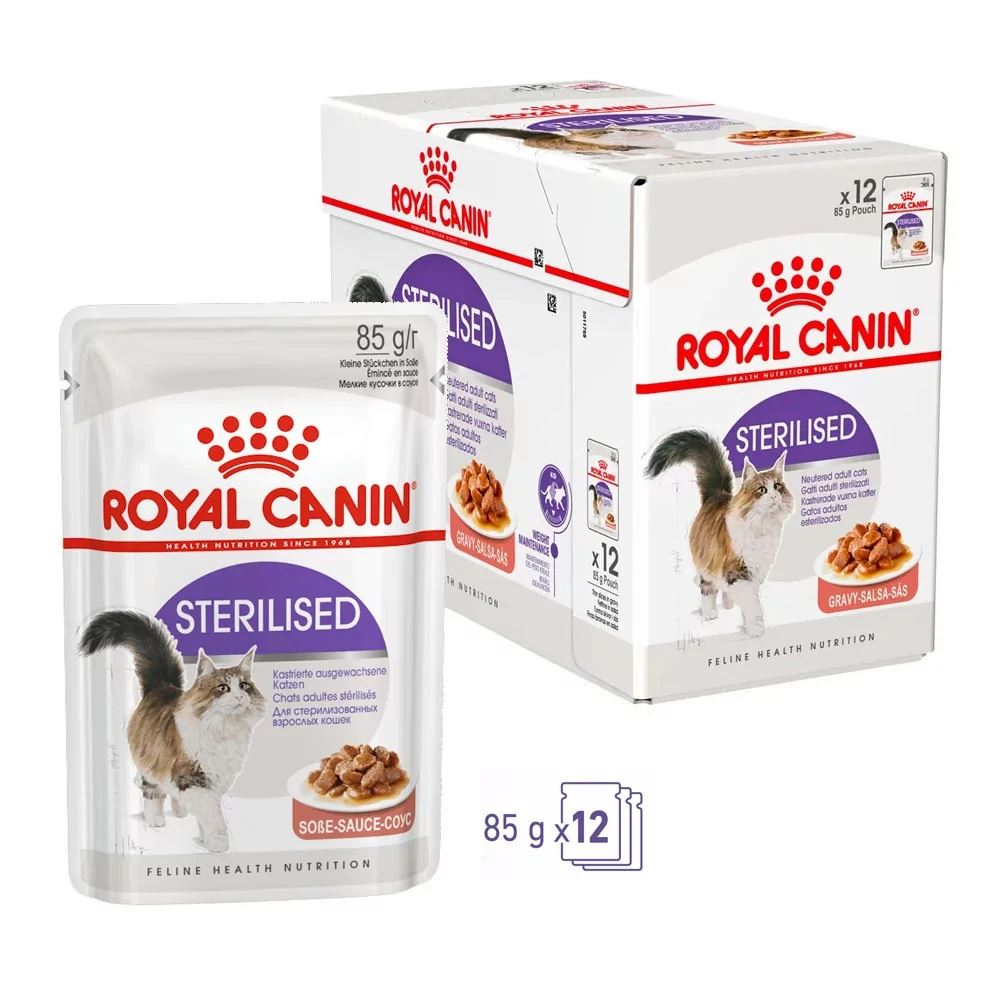 Salsa Royal Canin FHN para Gatos Esterilizados 12x85gr